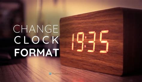 How To Change Lock Screen Clock Format On Windows 1110 Benisnous