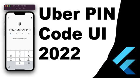 Flutter Tutorial Uber Otp Verification Ui 2022 Clean Code With Source