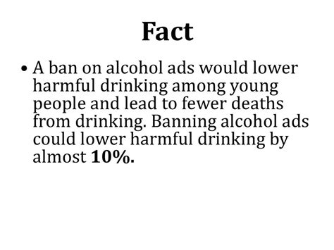 Banning Forms Of Alcohol Advertising Ppt Download