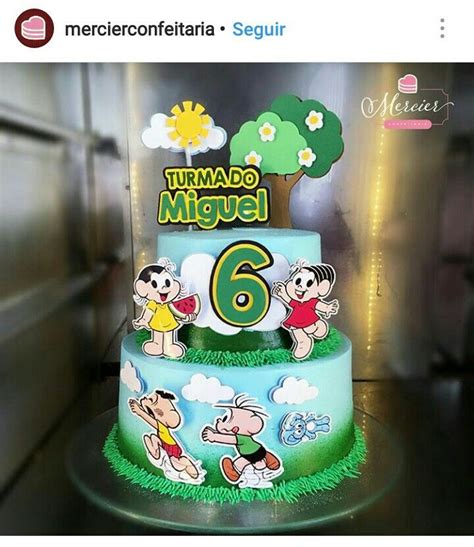Pin De Scheila Nayara Em Cakes Kids Bolo Turma Da Monica Bolo Festa
