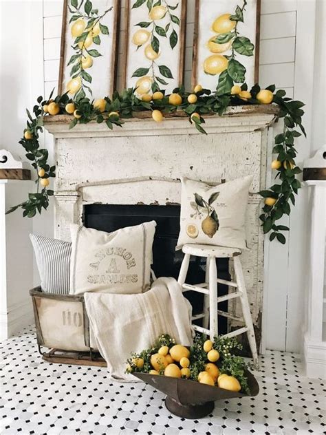 60 Awesome Summer Mantel Décor Ideas Digsdigs