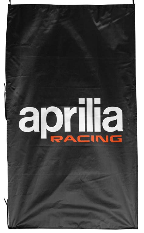 Aprilia Racing Vertical Black Flag Banner 5 X 3 Ft 150 X 90 Cm