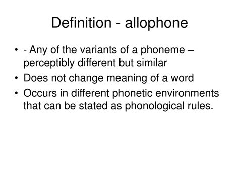 Ppt Phonology Powerpoint Presentation Free Download Id9157652