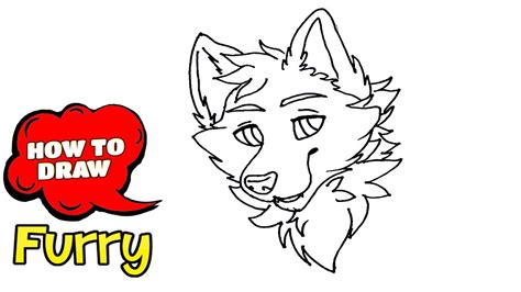 How To Draw A Furry Easy Drawing With Pen Youtube
