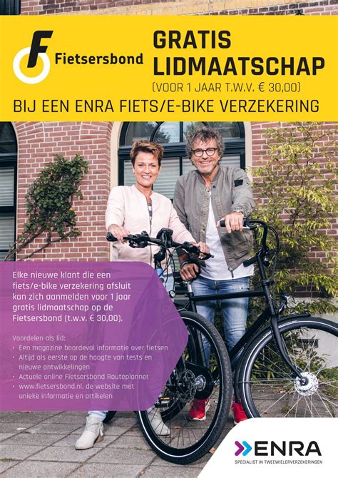 Gratis Jaar Lidmaatschap Fietsersbond Bikeshop Amersfoort