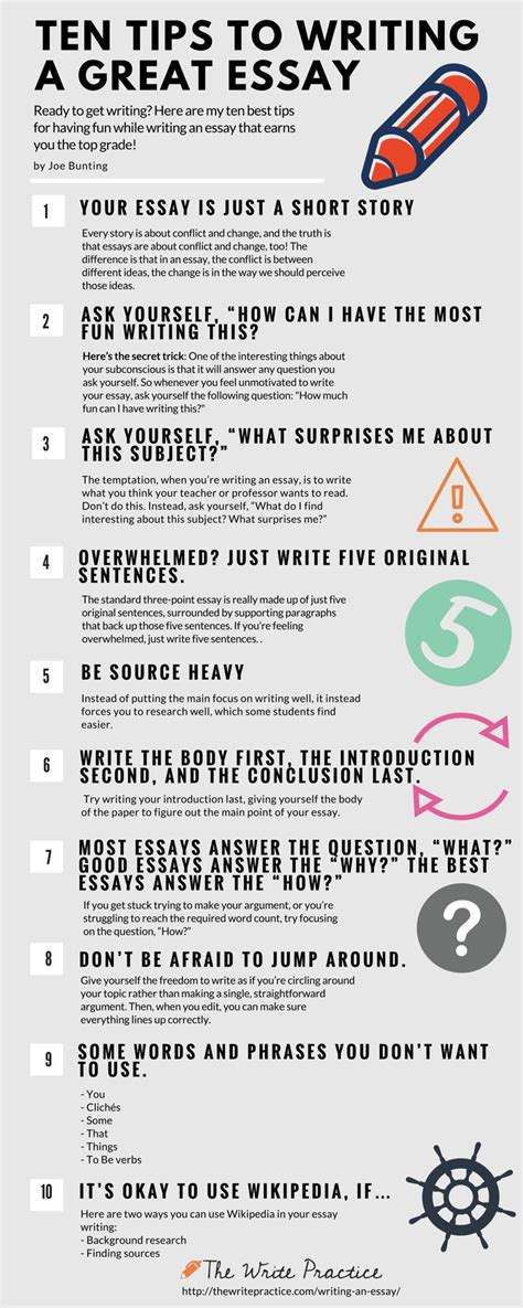 Tips To Write An Essay And Actually Enjoy It