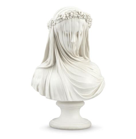 A Copeland Parian Bust Of The Veiled Bride Circa 1861 Barnebys