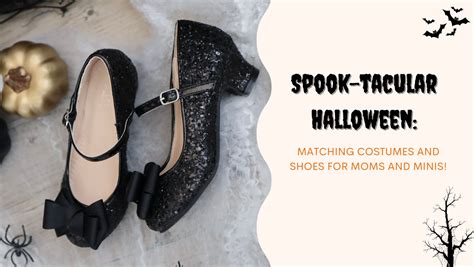 Spook Tacular Halloween Matching Costumes And Shoes For Moms And Mini