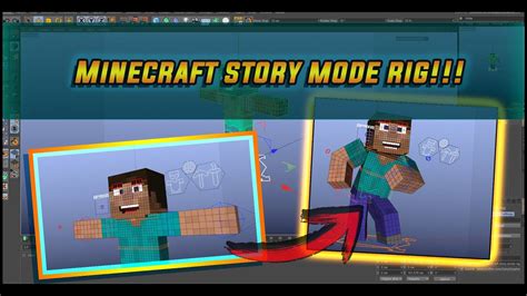 Minecraft Story Mode Rig C4d Minecraft Review Yerribrine Español