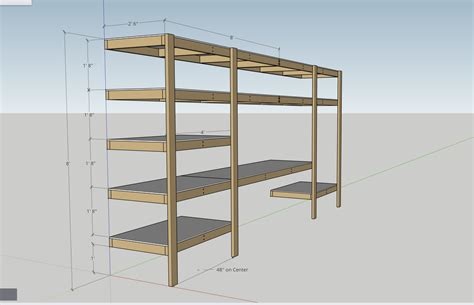 You can build your own garage shelves from scrap 2 x 4s and plywood, ones that will hold all of your tool cases, hardware, batteries, and more. DIY Garage Shelves — Modern Builds