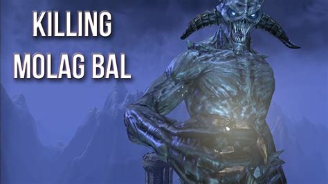 Eso Killing Molag Bal Hd Youtube