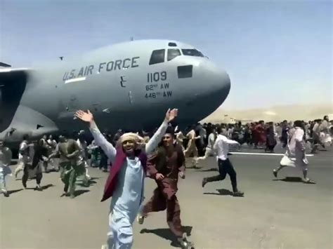 Kabul Airport Plunges Into Chaos As Taliban Patrol Capital Chicago