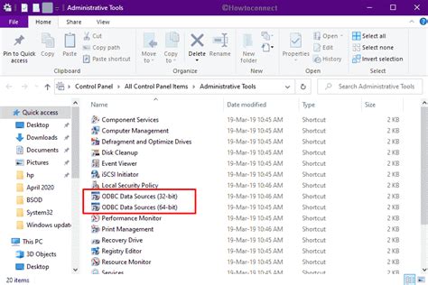 How To Start Odbc Data Sources In Windows 11 Or 10