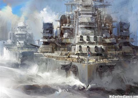 Warship Paintings