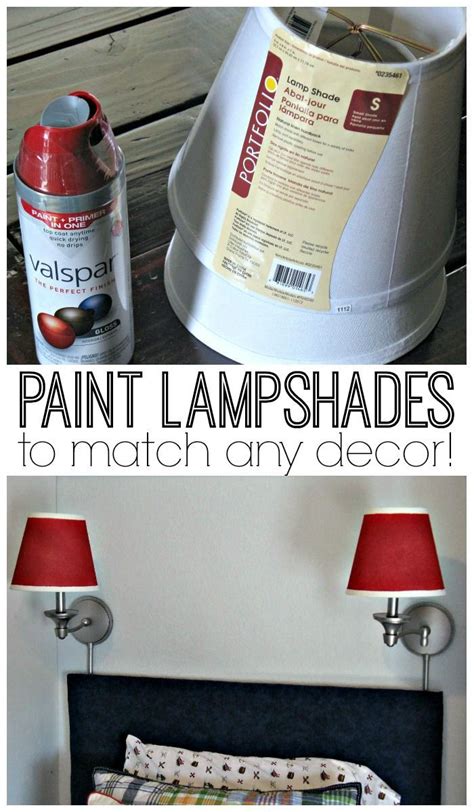 Learn How To Paint Lamp Shades To Match Any Decor In Your Home This