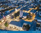 City of Siegen, Germany stock image. Image of nighttime - 98705855
