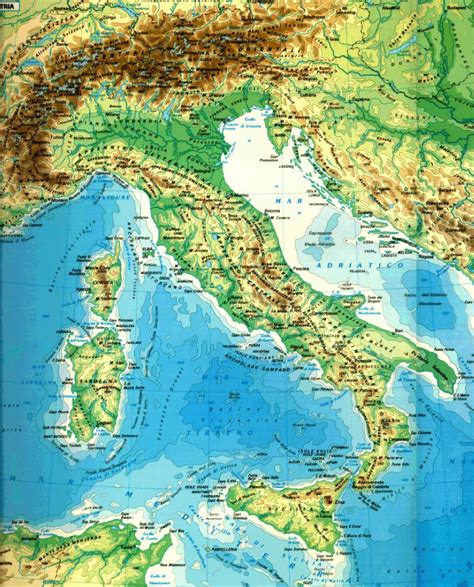 Mappa Di Italia Informazioni Generali Cartina Dati Europa
