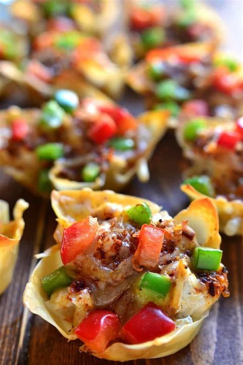 Most contain some pork for the juicy factor. chicken wonton cups | Wonton cups, Southwest chicken ...