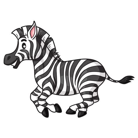 Premium Vector Zebra Cute Cartoon