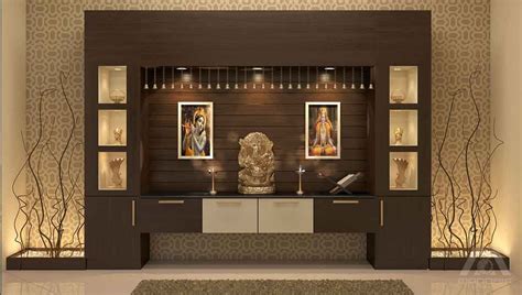 Go Through Pooja Room Designs In Hall And Create A Nice Pooja Space In