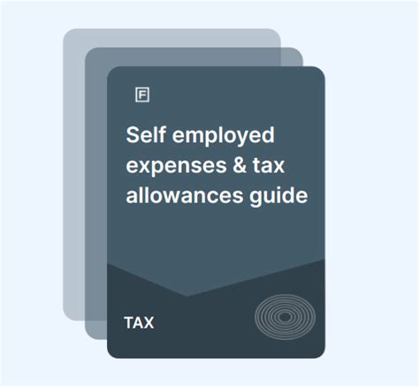 Self Employed Expenses And Tax Allowances 101 What You Can Claim For