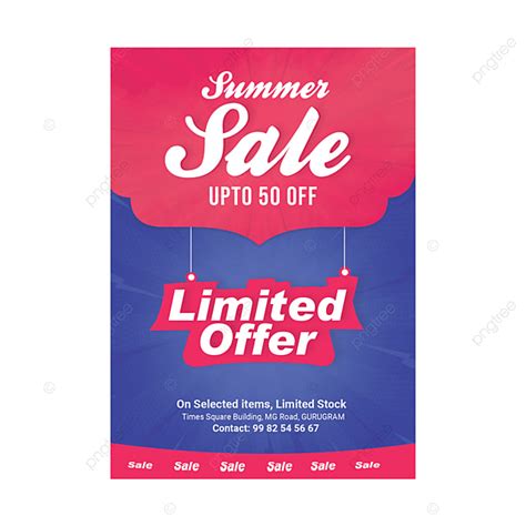 Summer Sale Psd Template Template Download On Pngtree
