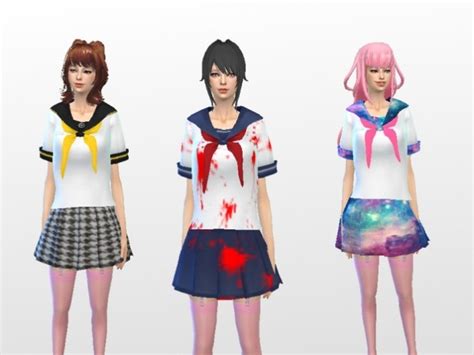 Uniforms Skins And Glitches At Simsnoodles Sims 4 Updates