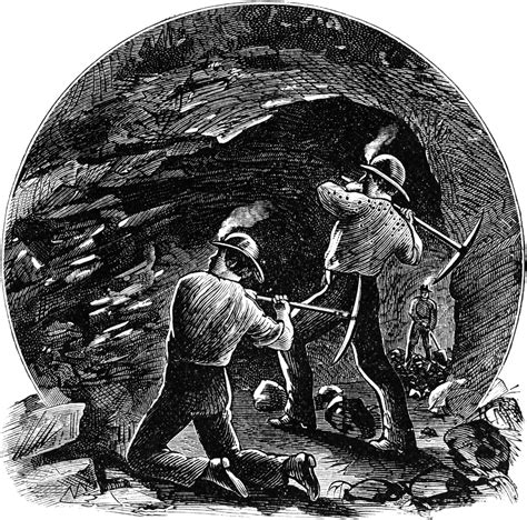 coal mining clip art | Coal Mine | Craft Ideas | Pinterest