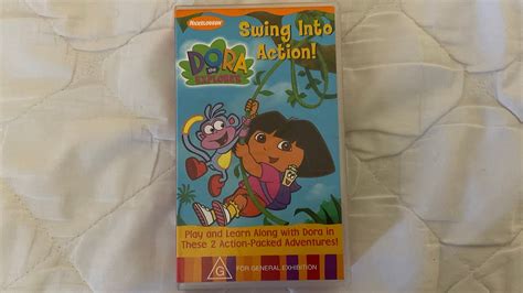 Opening To Dora The Explorer Swing Into Action 2003 Vhs Australia