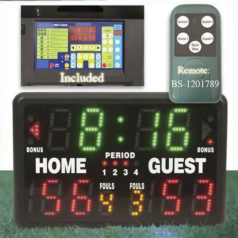 Macgregor Multisport Indoor Electronic Scoreboard With Remote