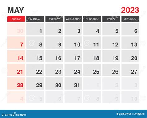 May 2023 Calendar Printable Calendar 2023 Planner 2023 Design Desk