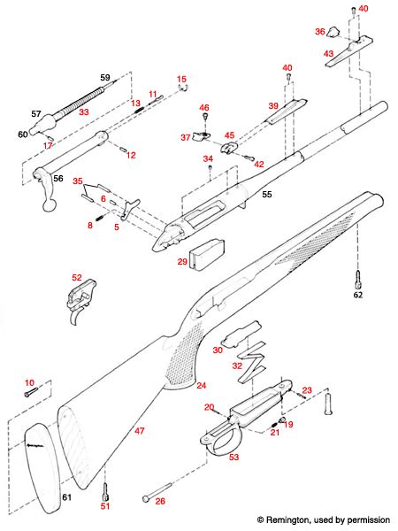 Remington 1100 Parts Diagram