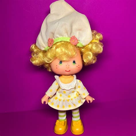 80s Strawberry Shortcake Lemon Meringue Doll Complete Outfit Etsy