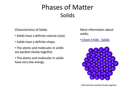 PPT - Phases of Matter Solids PowerPoint Presentation, free download ...