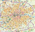 Map of London (City in United Kingdom) | Welt-Atlas.de