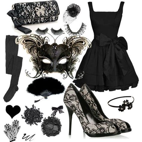 Black Lace Masquerade Costume Masquerade Outfit Masquerade Ball