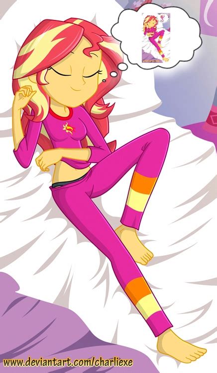 Safe Artist Charliexe Edit Character Sunset Shimmer My Babe Pony Equestria