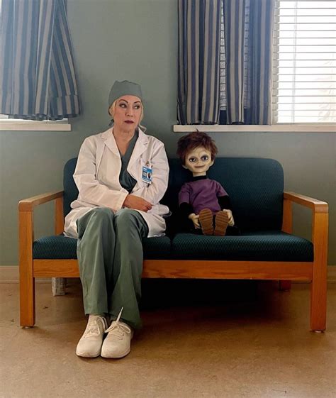 Jennifer Tilly And Glenglenda On The Set Of Chucky Season 2 😈 Chucky