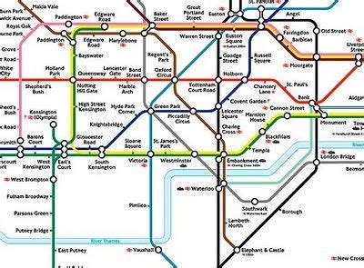 The Tube London Underground Map Underground Map London Underground