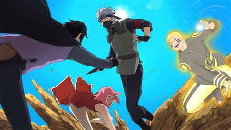 Hokage Naruto Sasuke And Sakura Vs Kakashi Naruto Shippuden Ultimate