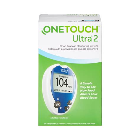 Onetouch Ultra 2 Blood Glucose Meter Diabetic Test Kits