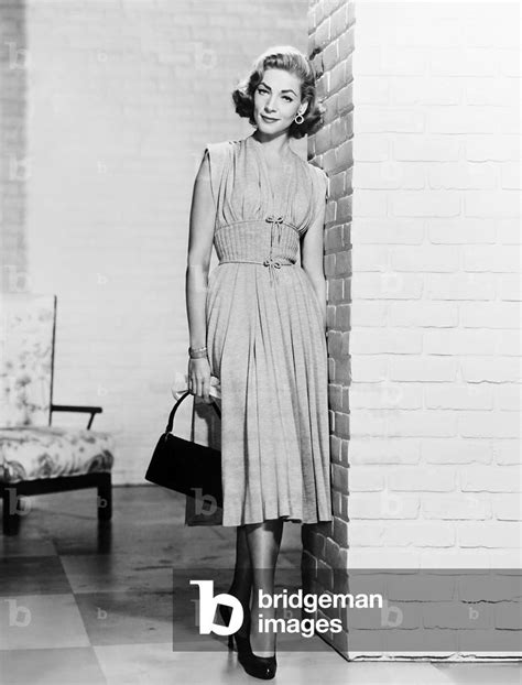 Image Of Designing Woman Lauren Bacall In Outfit Designed By Helen Rose