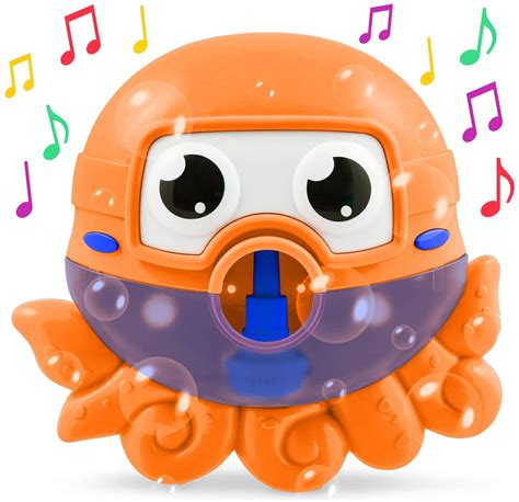 Baby Bath Toy Octopus Bath Bubble Maker For Shower And Bathtub