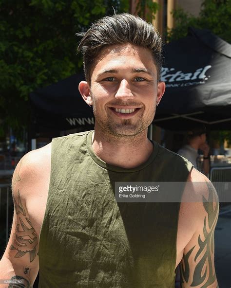 Michael Ray Poses For A Photo During The 4th Annual Craig Campbell