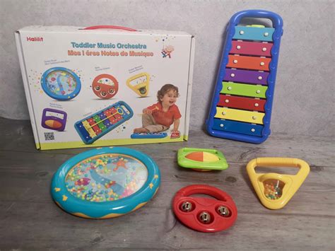 Halilit Toddler Music Orchestra Musical Instrument Set Review Me Him