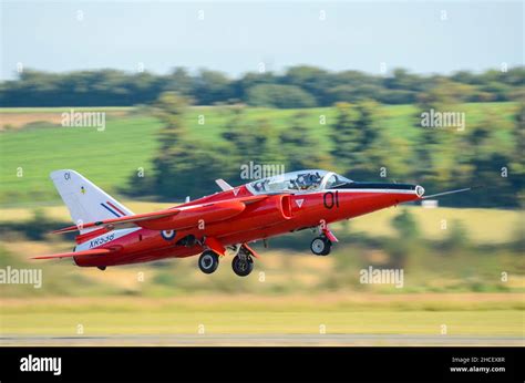 Gnat Display Team Ex Royal Air Force Folland Gnat Jet Trainer Plane