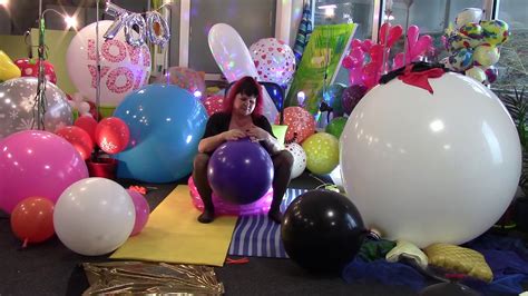 Sit On Balloon Blowupnew32inch Balloons Nonpop Youtube