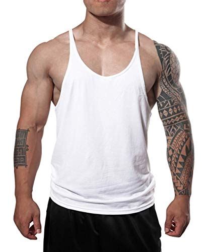The Blazze Men S Gym Stringer Tank Top Bodybuilding Athletic Workout