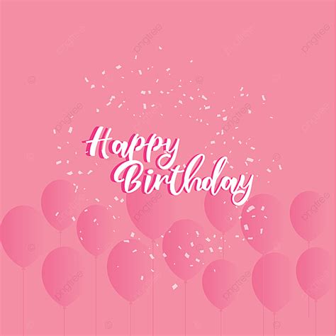 Pink Minimal Birthday Background Birthday Happy Birthday Birthday
