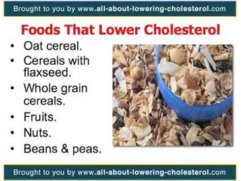 ■ low density lipoprotein, or ldl, which also is called the bad cholesterol because it carries cholesterol to reduce blood triglyceride levels: Cholesterol Lowering Foods List - YouTube